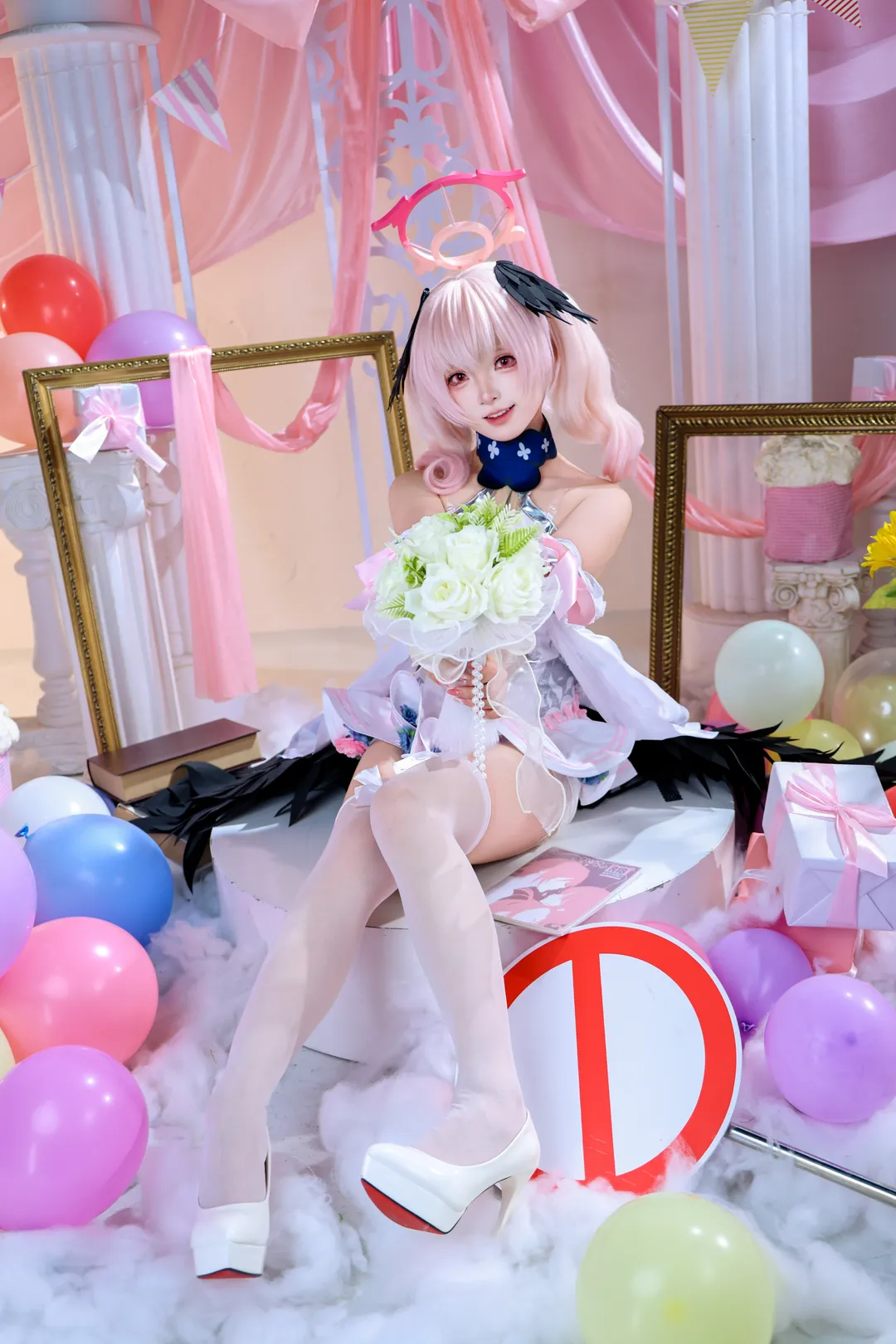 【下江小春cos】纯白誓约下的反差感 - 第 3 张