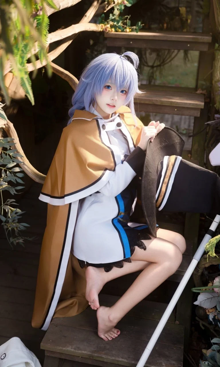 【洛琪希cos】无职转生：赤脚而来的魔法师少女 - 第 1 张
