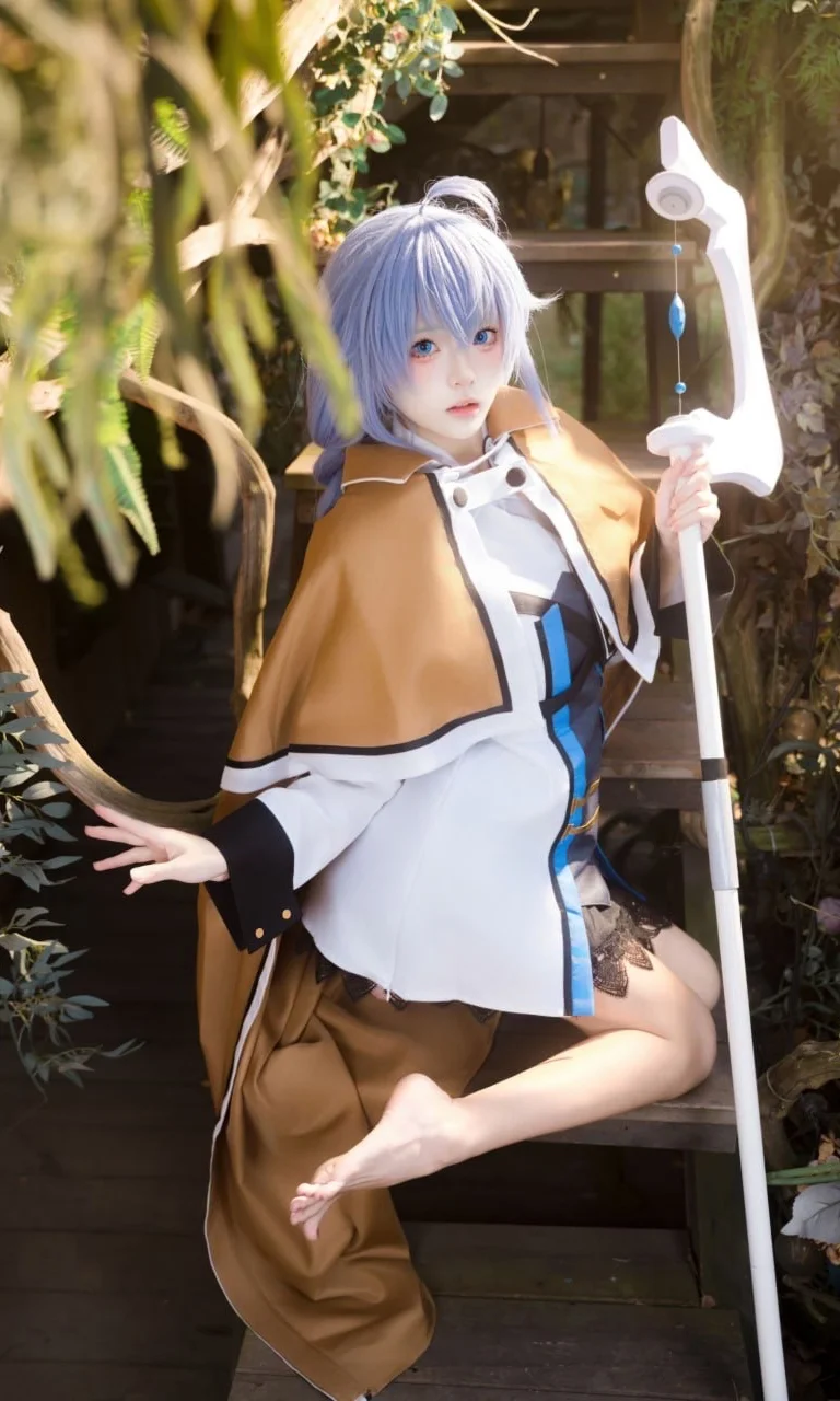 【洛琪希cos】无职转生：赤脚而来的魔法师少女 - 第 4 张