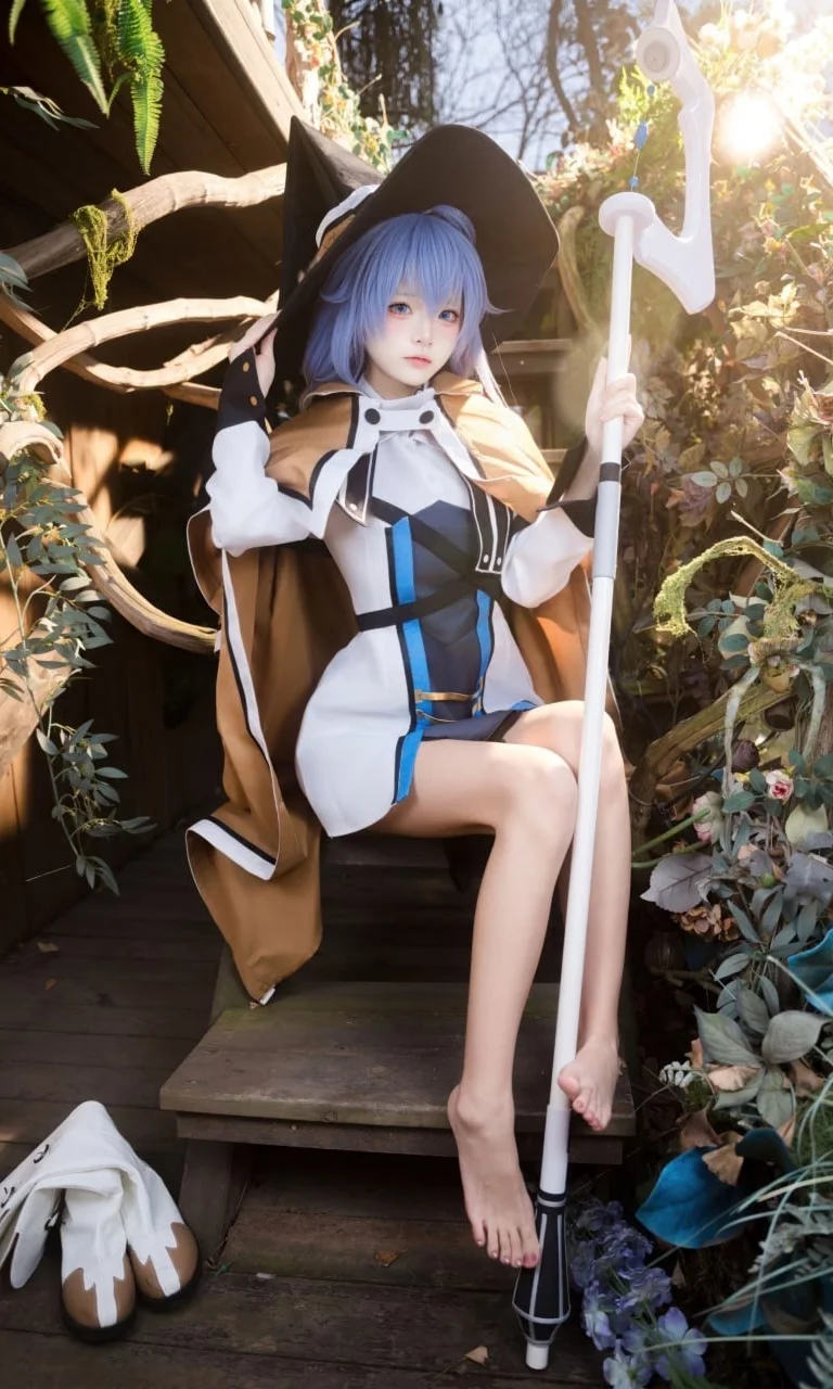 【洛琪希cos】无职转生：赤脚而来的魔法师少女 - 第 5 张