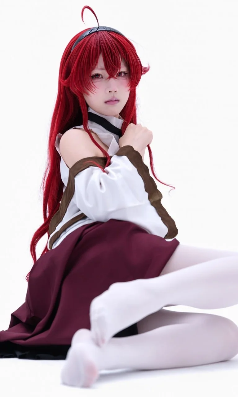 【艾莉絲cos】無職轉生艾莉絲格雷拉特的白棚正片 - 第 2 張