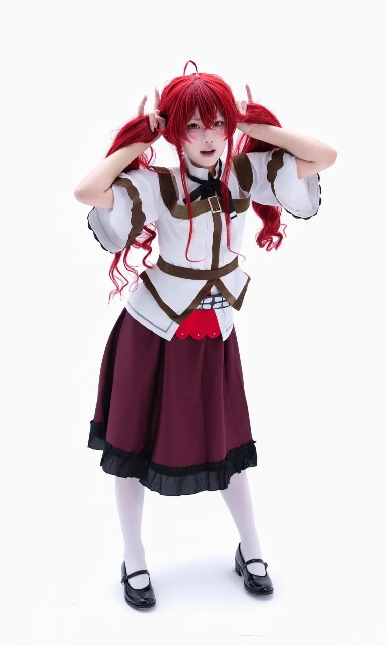 【艾莉絲cos】無職轉生艾莉絲格雷拉特的白棚正片 - 第 3 張