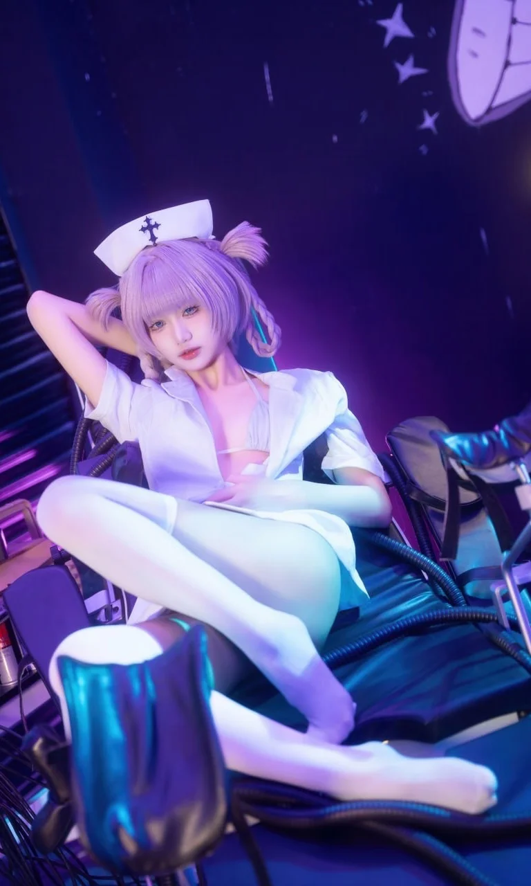 【七草荠cos】彻夜之歌夜间护士形态 - 第 5 张