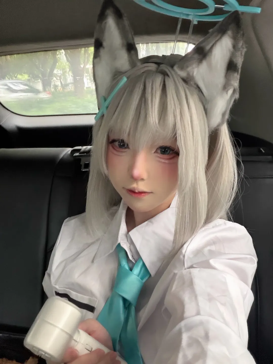 【砂狼白子cos】蔚蓝档案里的冷感少女随拍分享 - 第 2 张