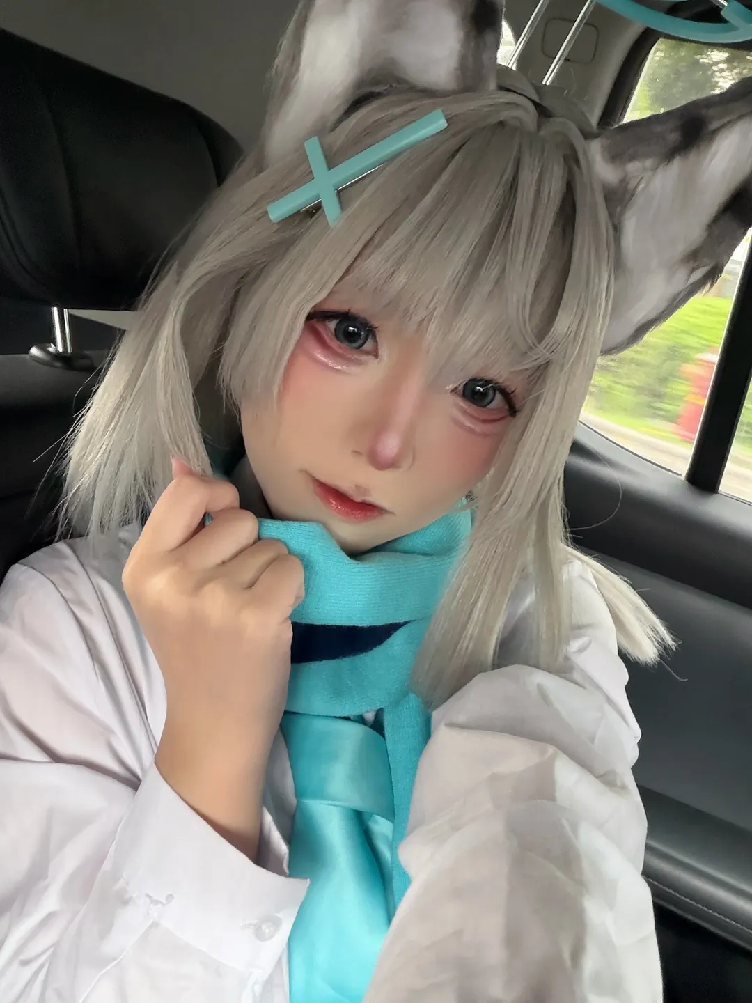 【砂狼白子cos】蔚蓝档案里的冷感少女随拍分享 - 第 3 张