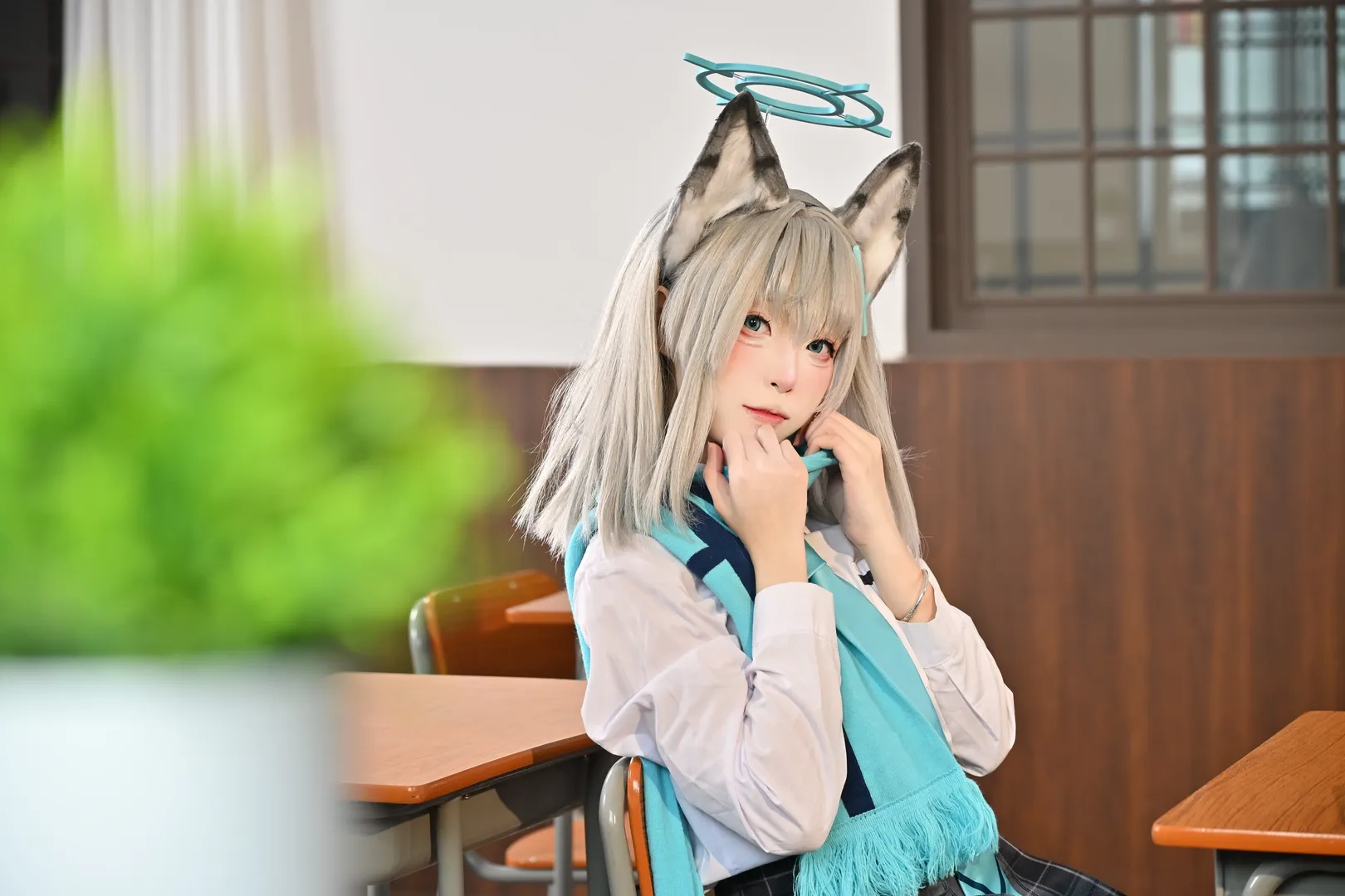 【砂狼白子cos】蔚蓝档案 咕咕小课堂开课啦 - 第 3 张