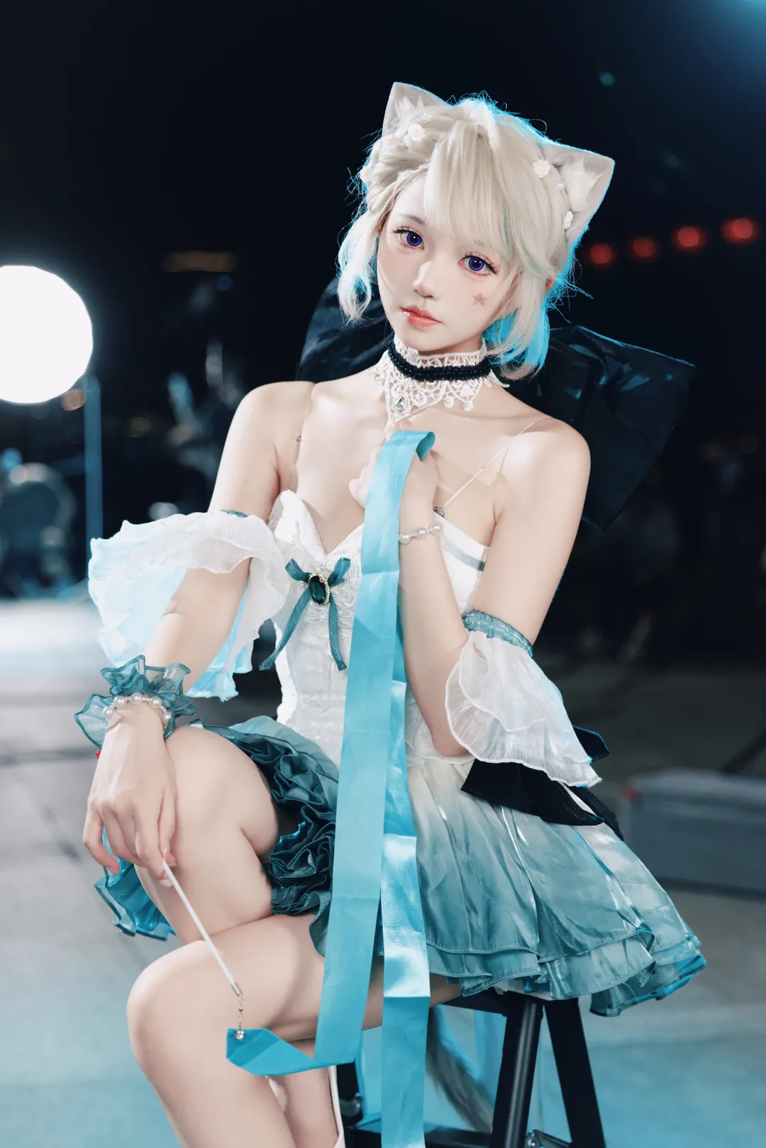 【琳妮特cos】原神中的魔术师少女夜景拍摄记录 - 第 2 张