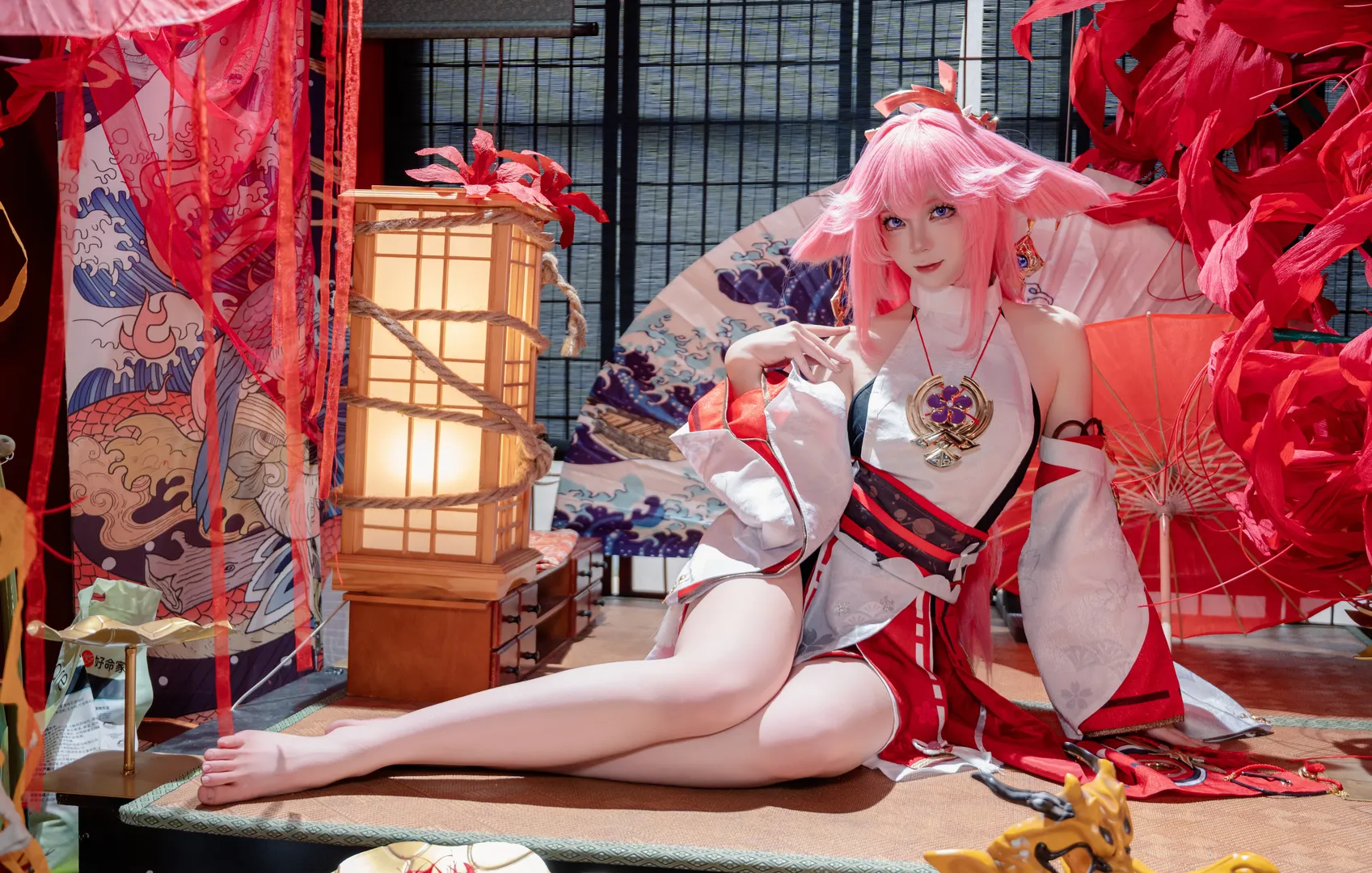 【殷紫萍cos】夏日限定清凉国风装扮 - 第 11 张