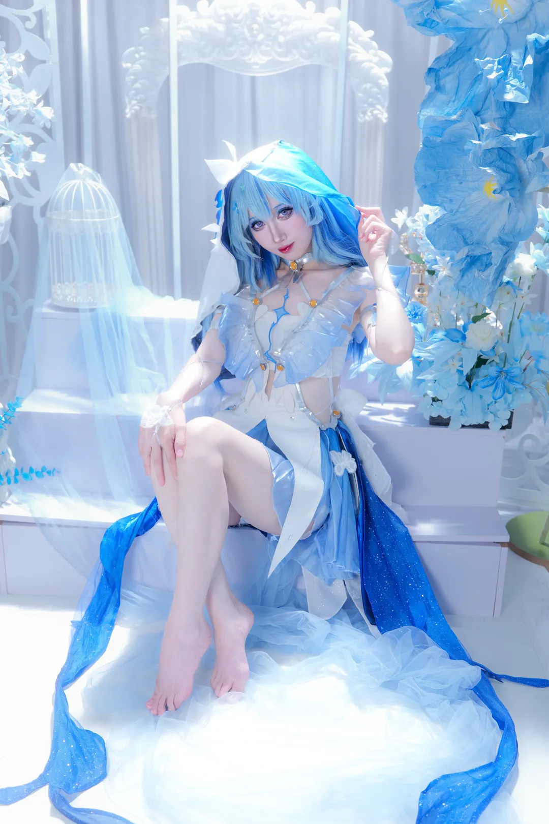 【守岸人cos】鸣潮黑海岸的蓝色幻梦 - 第 1 张