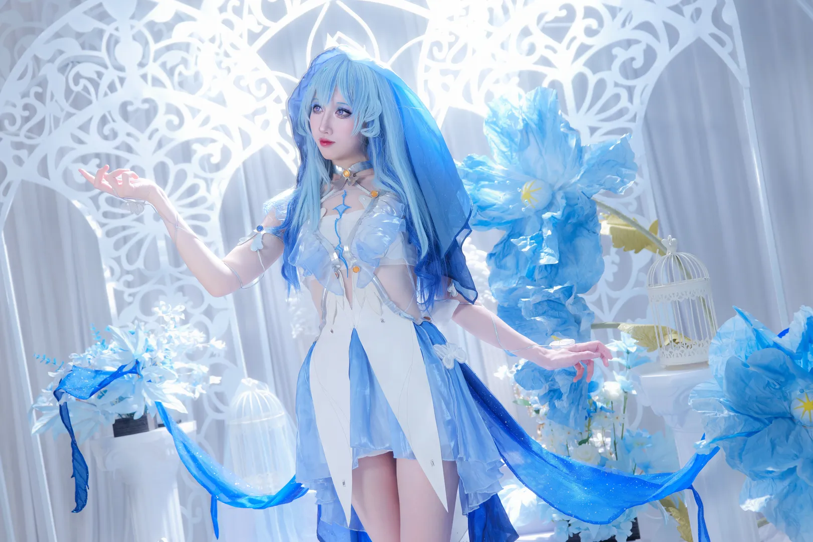 【守岸人cos】鸣潮黑海岸的蓝色幻梦 - 第 2 张