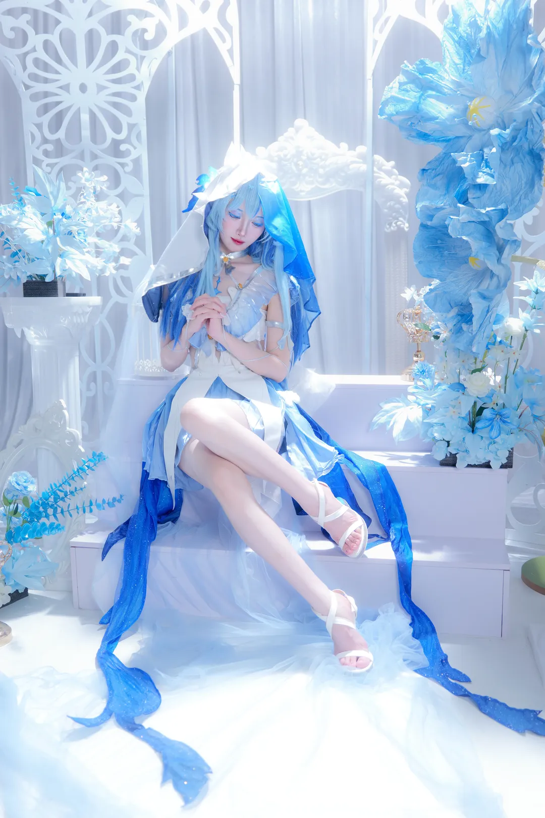 【守岸人cos】鸣潮黑海岸的蓝色幻梦 - 第 3 张