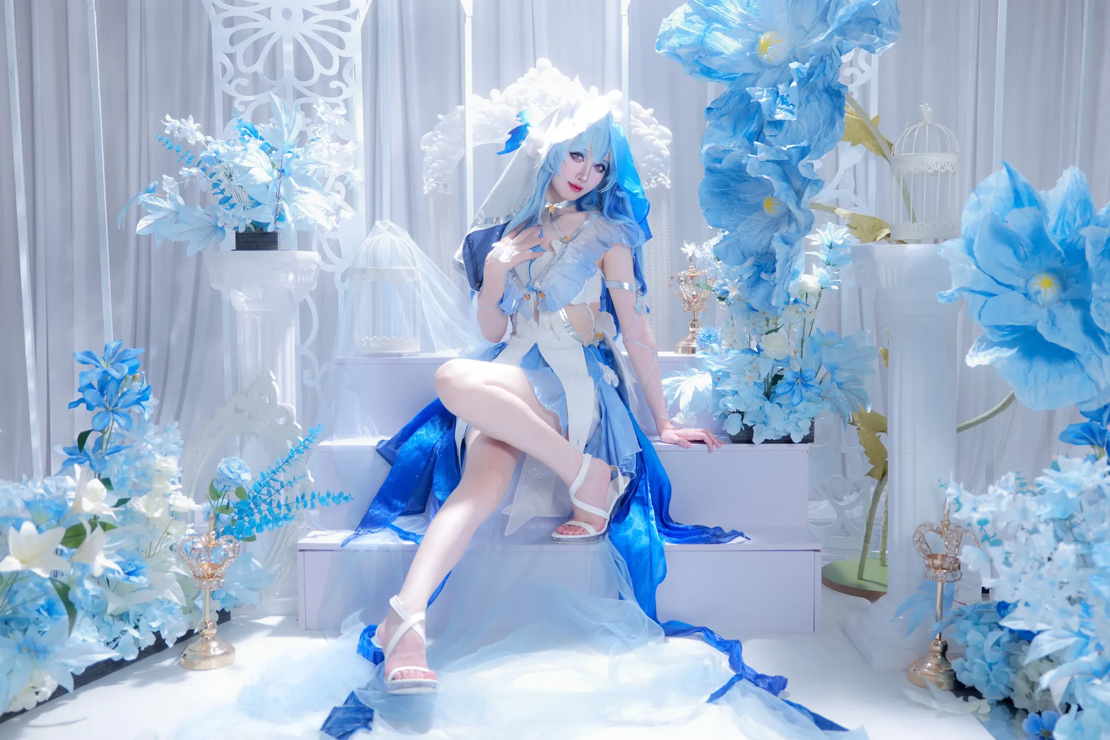 【守岸人cos】鸣潮黑海岸的蓝色幻梦 - 第 6 张