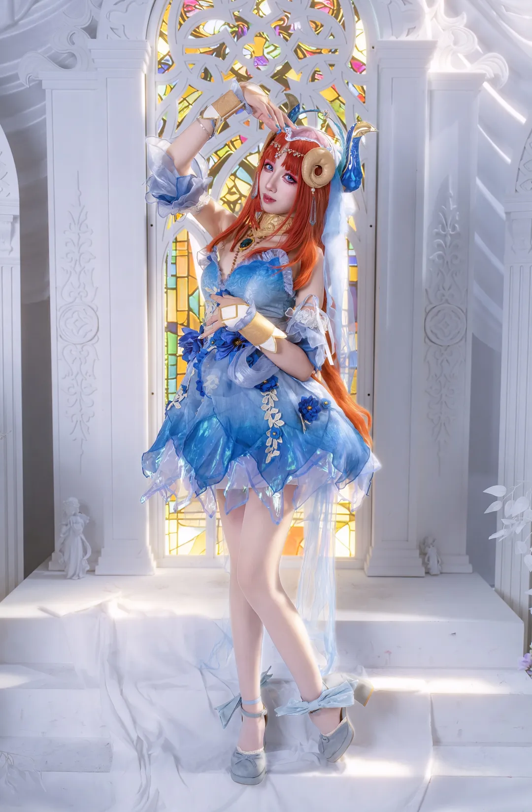 【妮露cos】原神妮露芭蕾造型拍摄记录