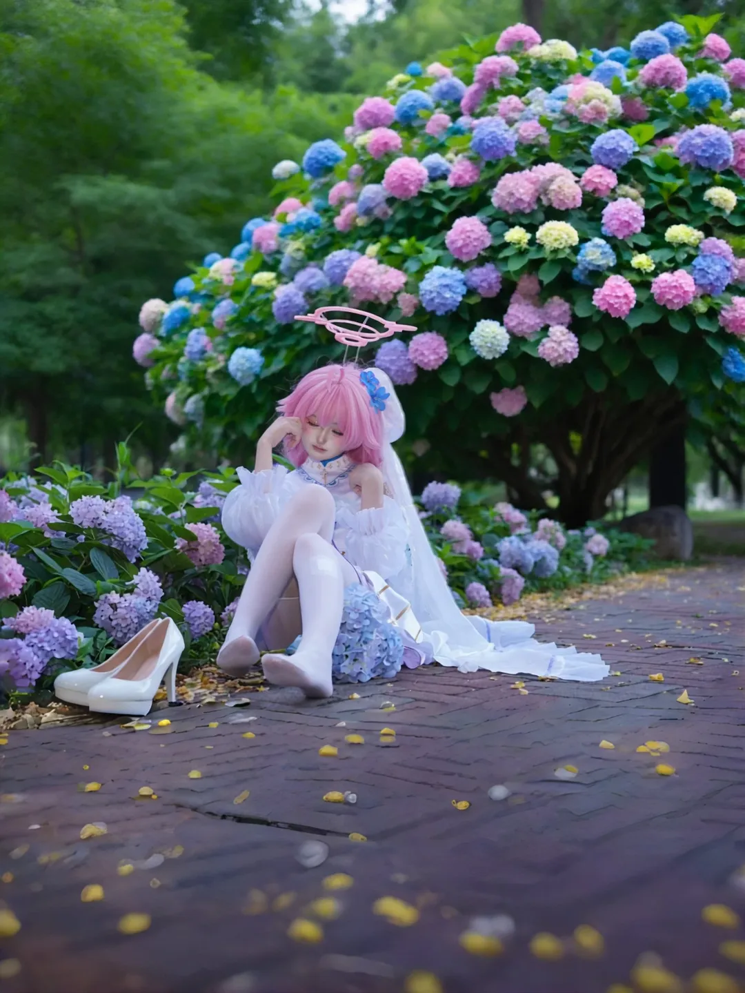【小鳥遊星野cos】蔚藍檔案的無盡夏花海記錄 - 第 4 張