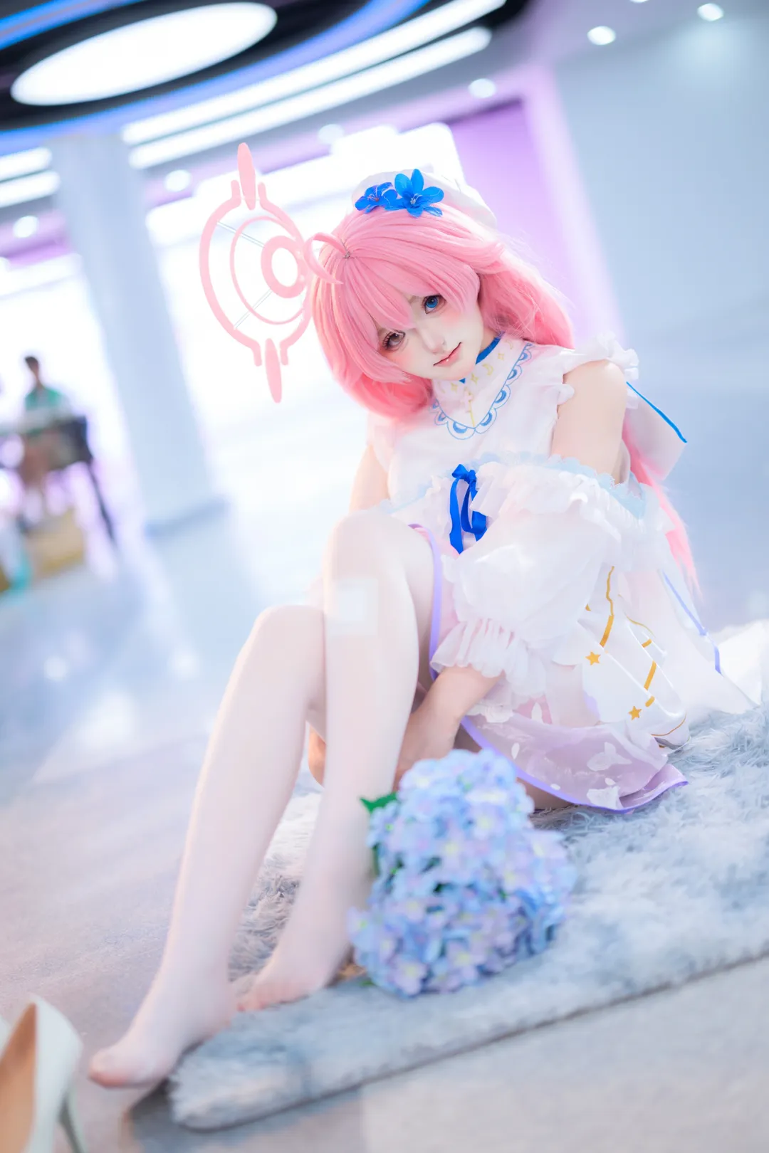 【小鸟游星野cos】蔚蓝档案的粉发少女拍摄记录 - 第 1 张