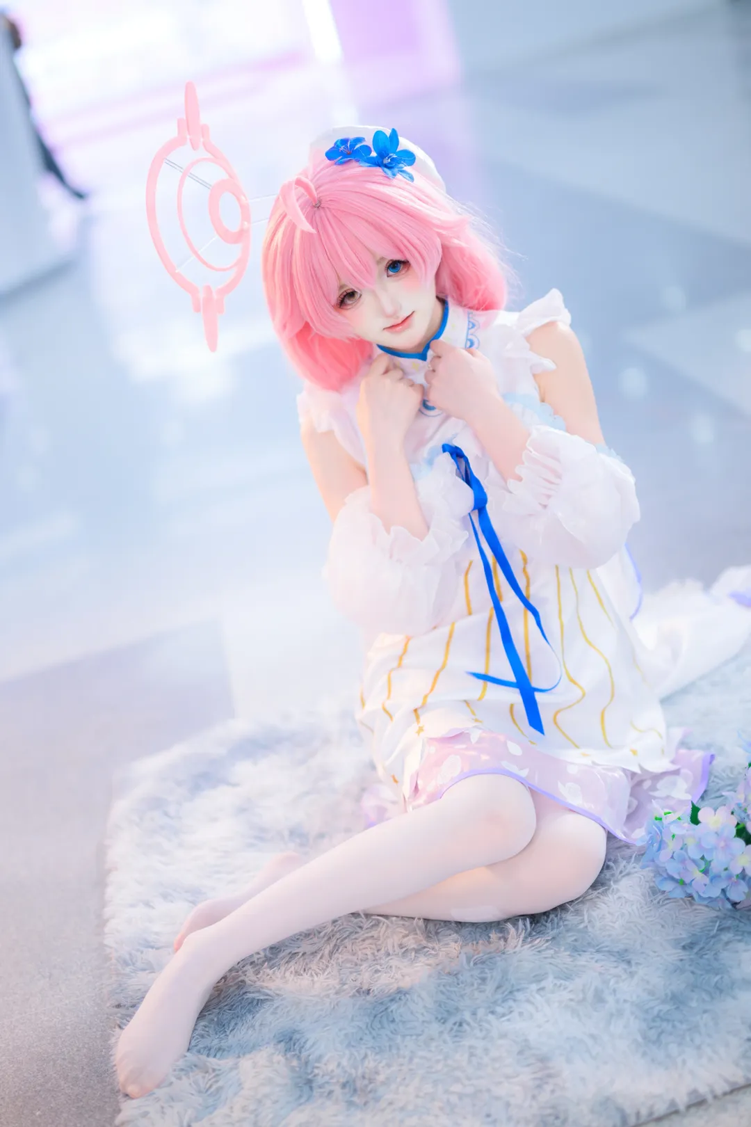 【小鸟游星野cos】蔚蓝档案的粉发少女拍摄记录 - 第 4 张