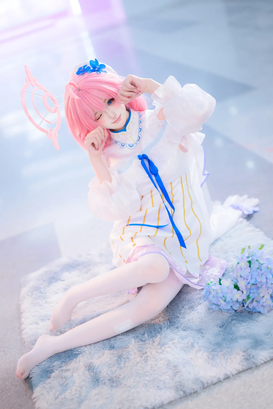 【小鸟游星野cos】蔚蓝档案的粉发少女拍摄记录 - 第 5 张