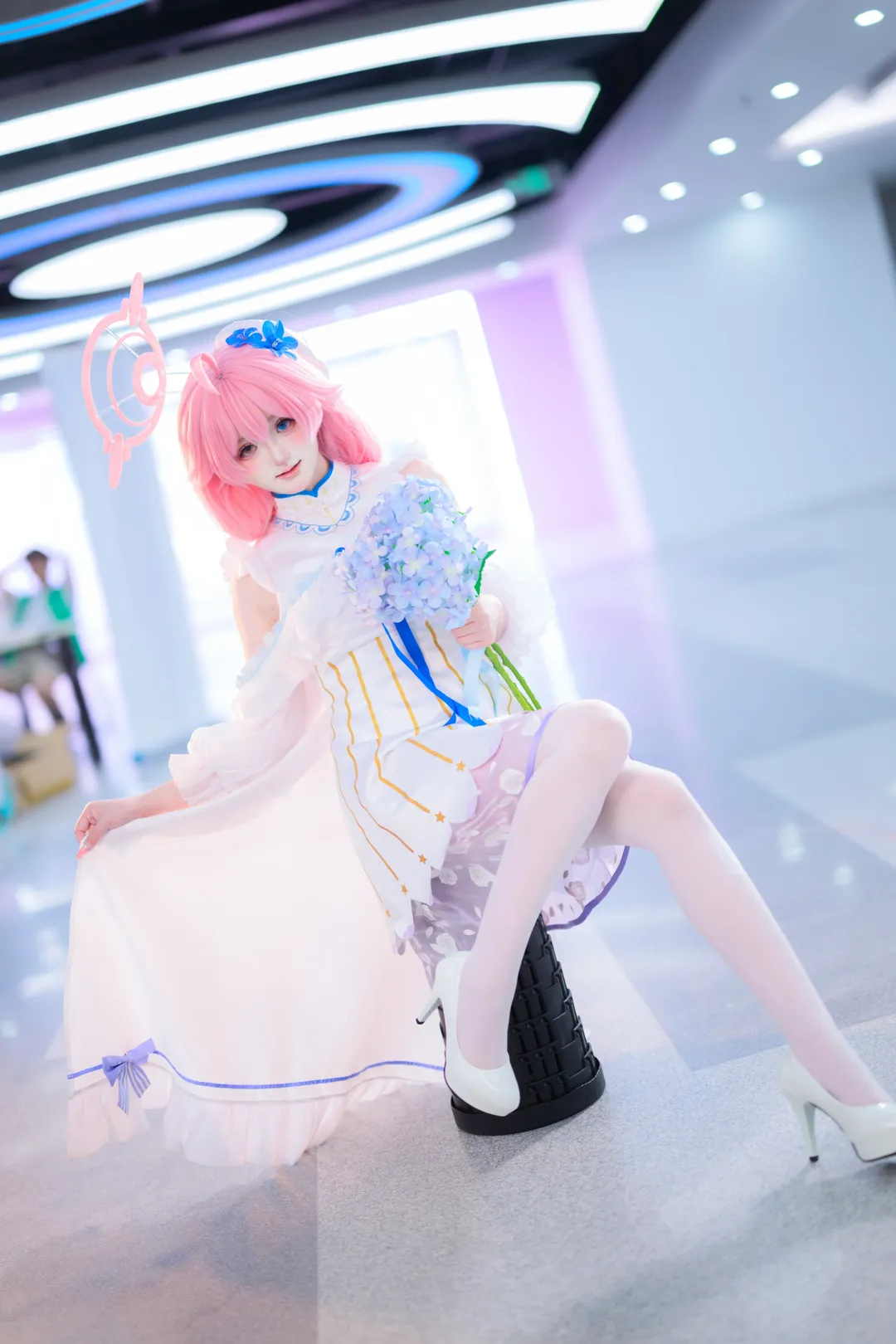 【小鸟游星野cos】蔚蓝档案的粉发少女拍摄记录 - 第 6 张