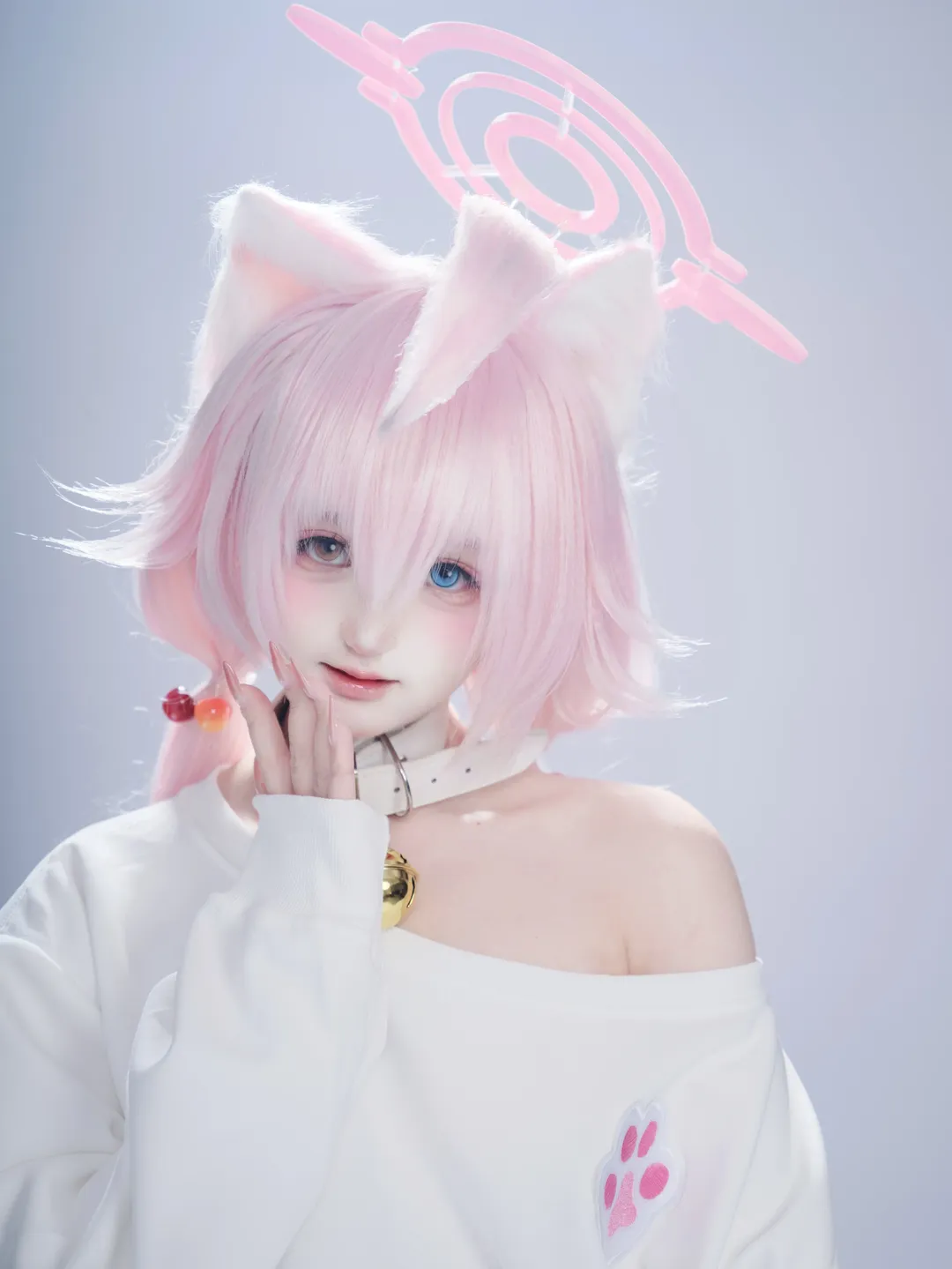 【小鳥遊星野cos】蔚藍檔案的粉發貓貓日常 - 第 2 張