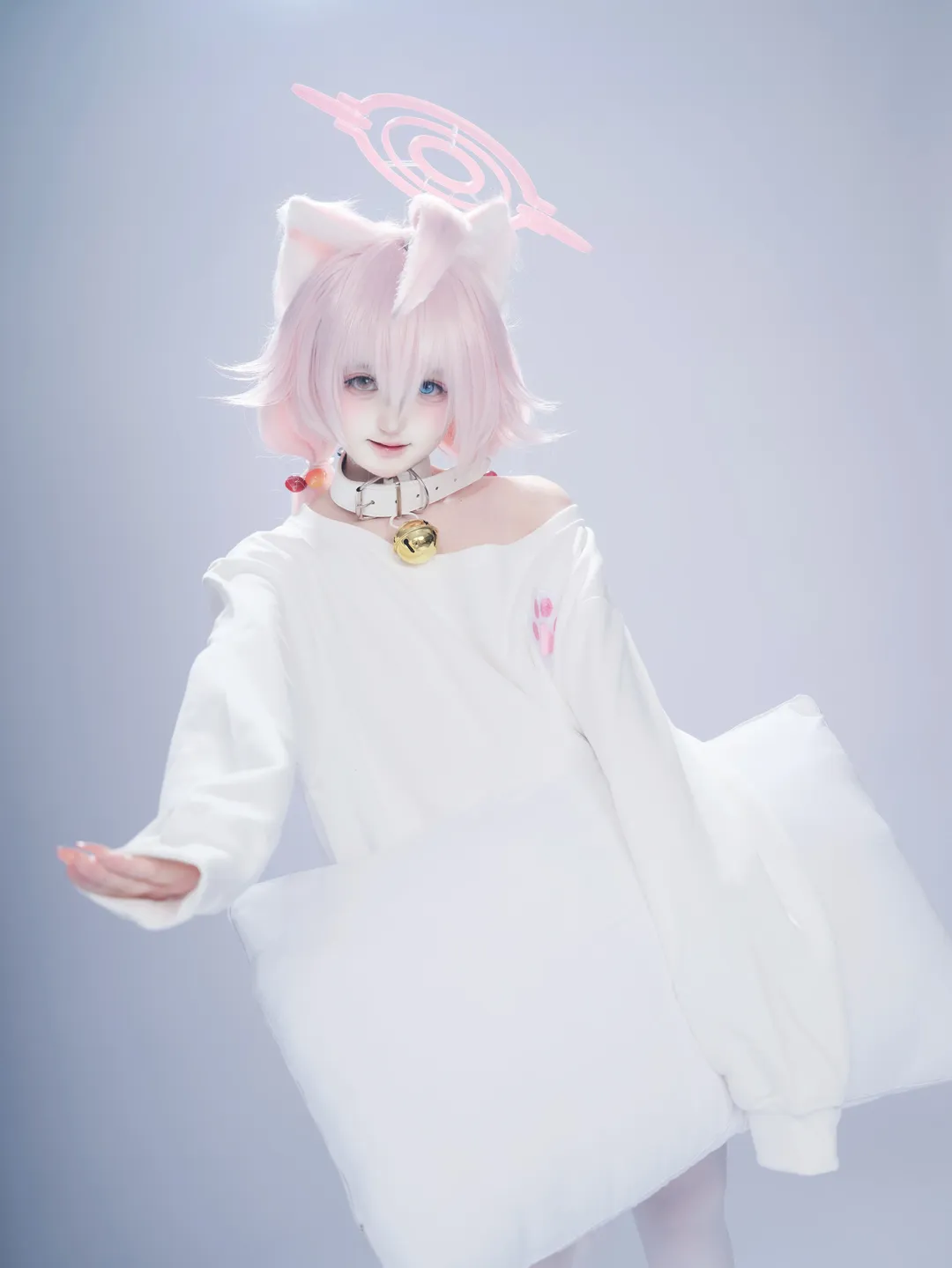 【小鳥遊星野cos】蔚藍檔案的粉發貓貓日常 - 第 4 張