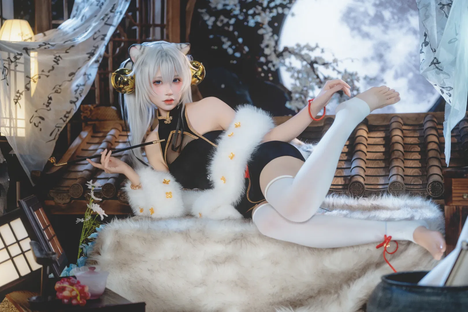 Riko白虎娘cos，是老虎還是貓？ - 第 1 張
