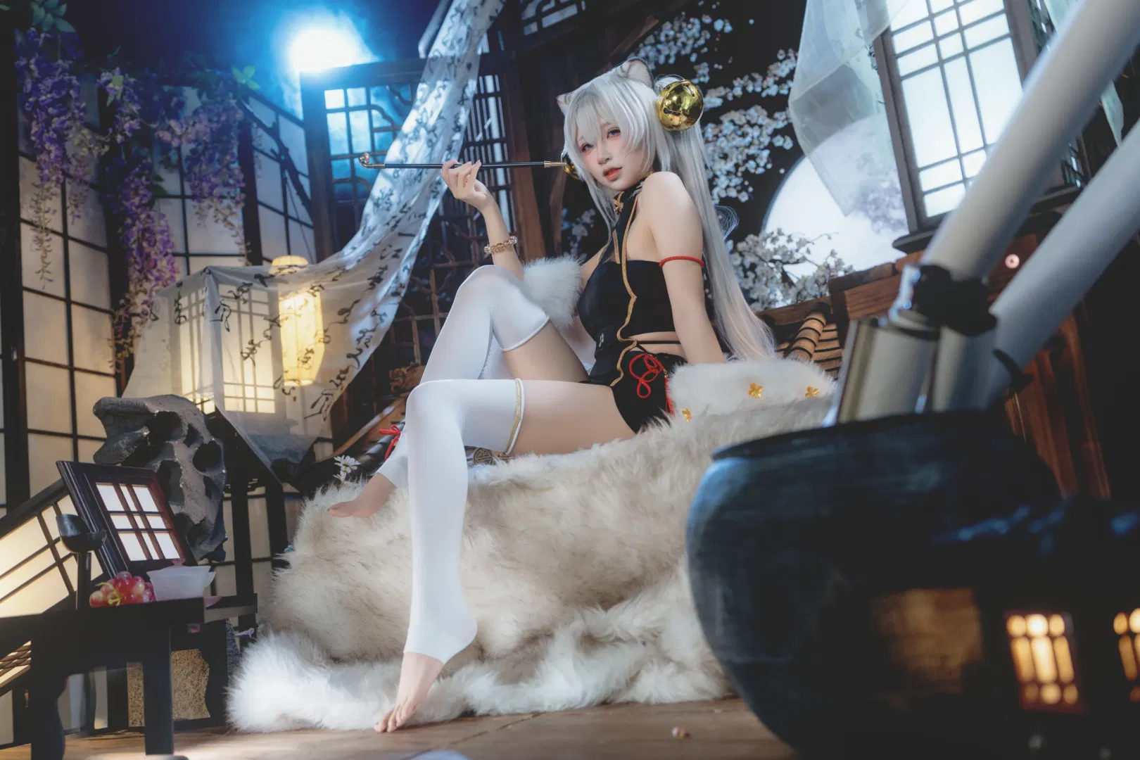 Riko白虎娘cos，是老虎還是貓？ - 第 2 張