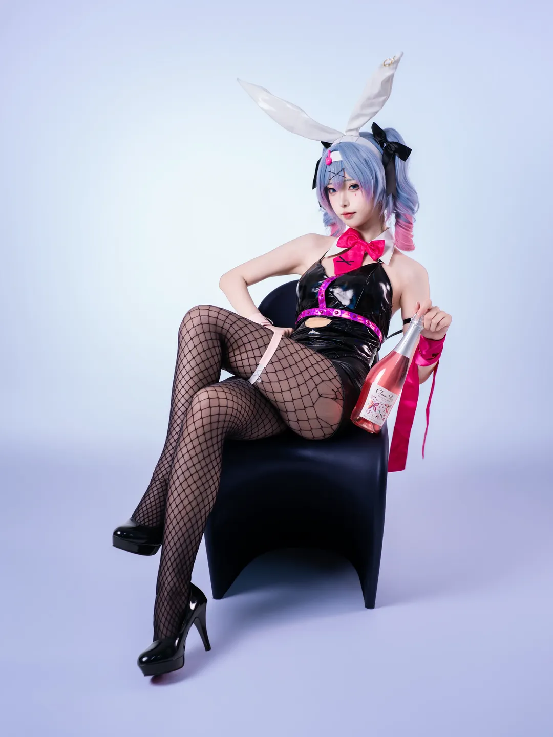 【初音未来cos】跳进兔子洞的兔女郎造型 - 第 5 张