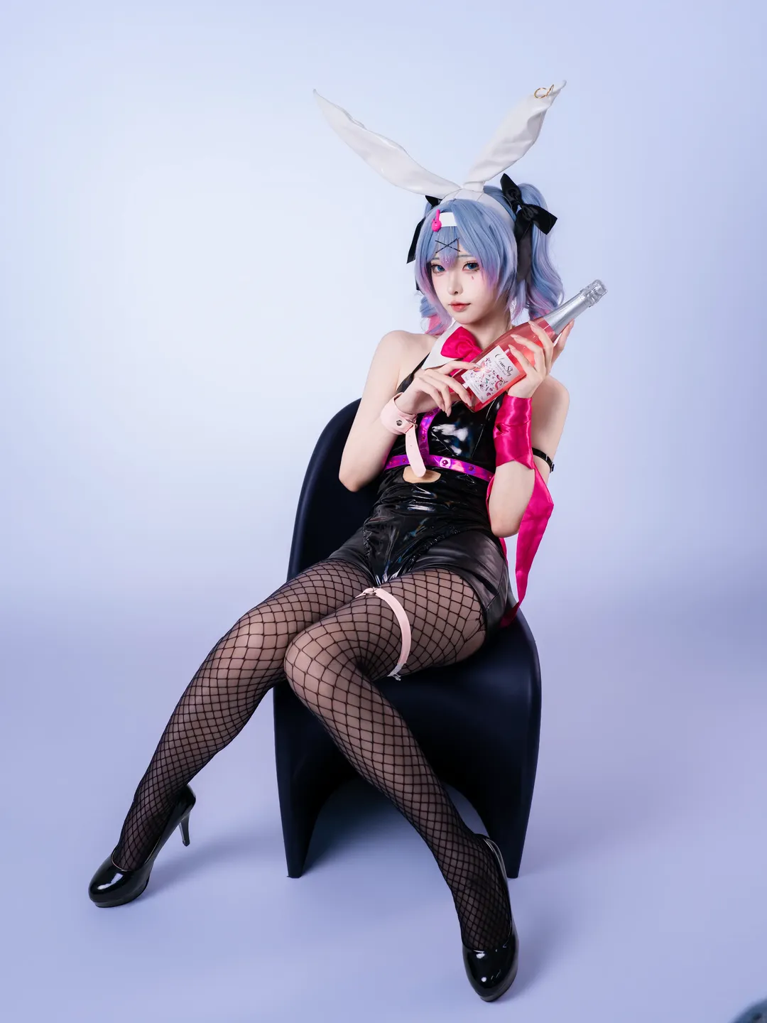 【初音未来cos】跳进兔子洞的兔女郎造型 - 第 6 张