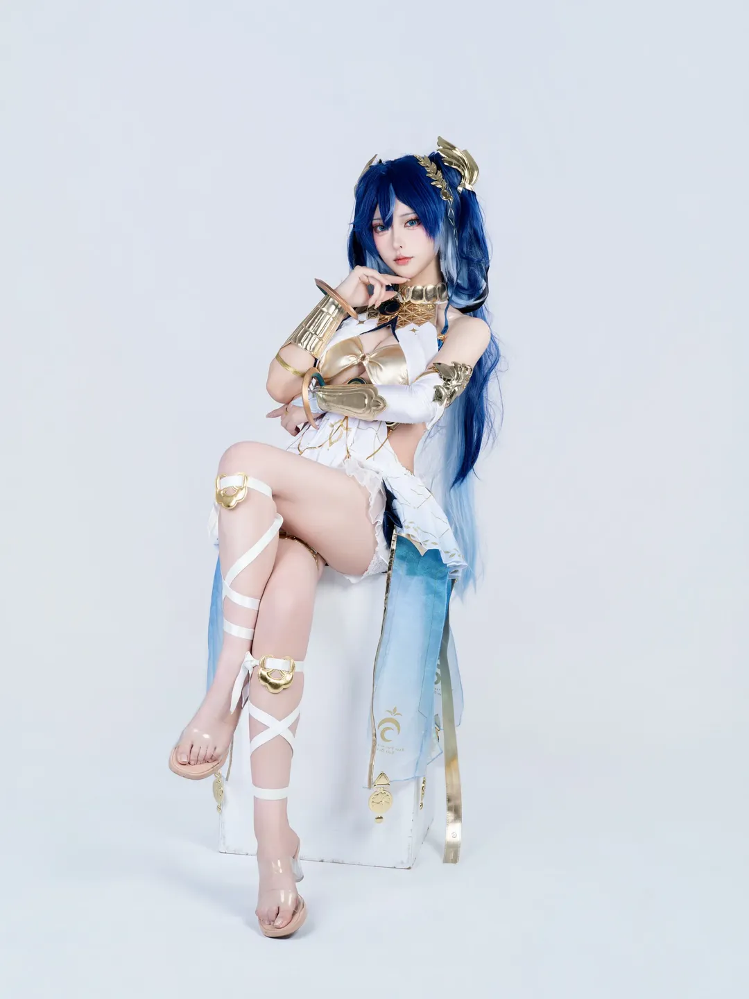 【尤诺cos】鸣潮月相轮转动作参考拍摄分享 - 第 6 张