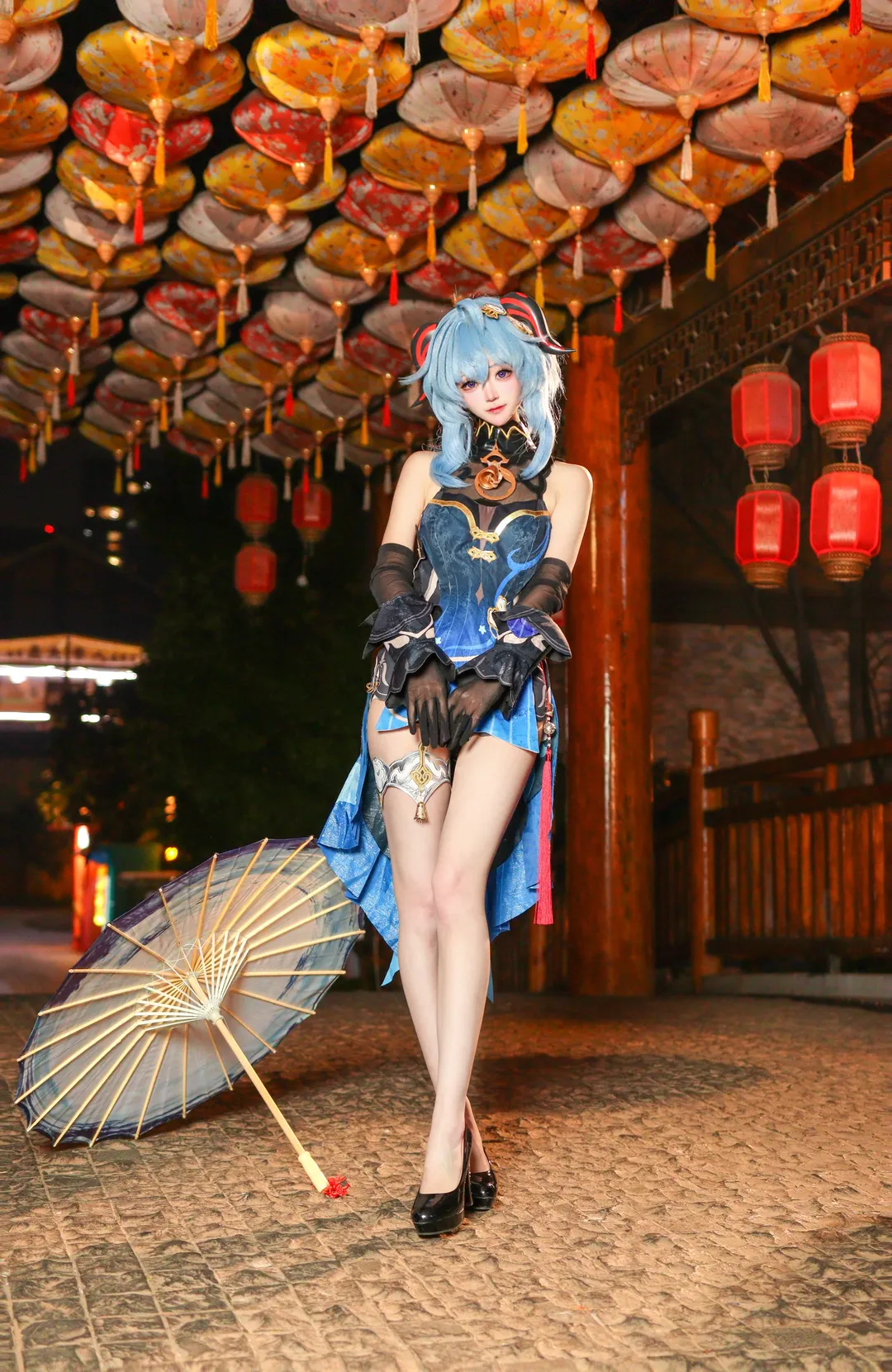 【甘雨cos】原神海灯节，共庆元宵团圆 - 第 5 张