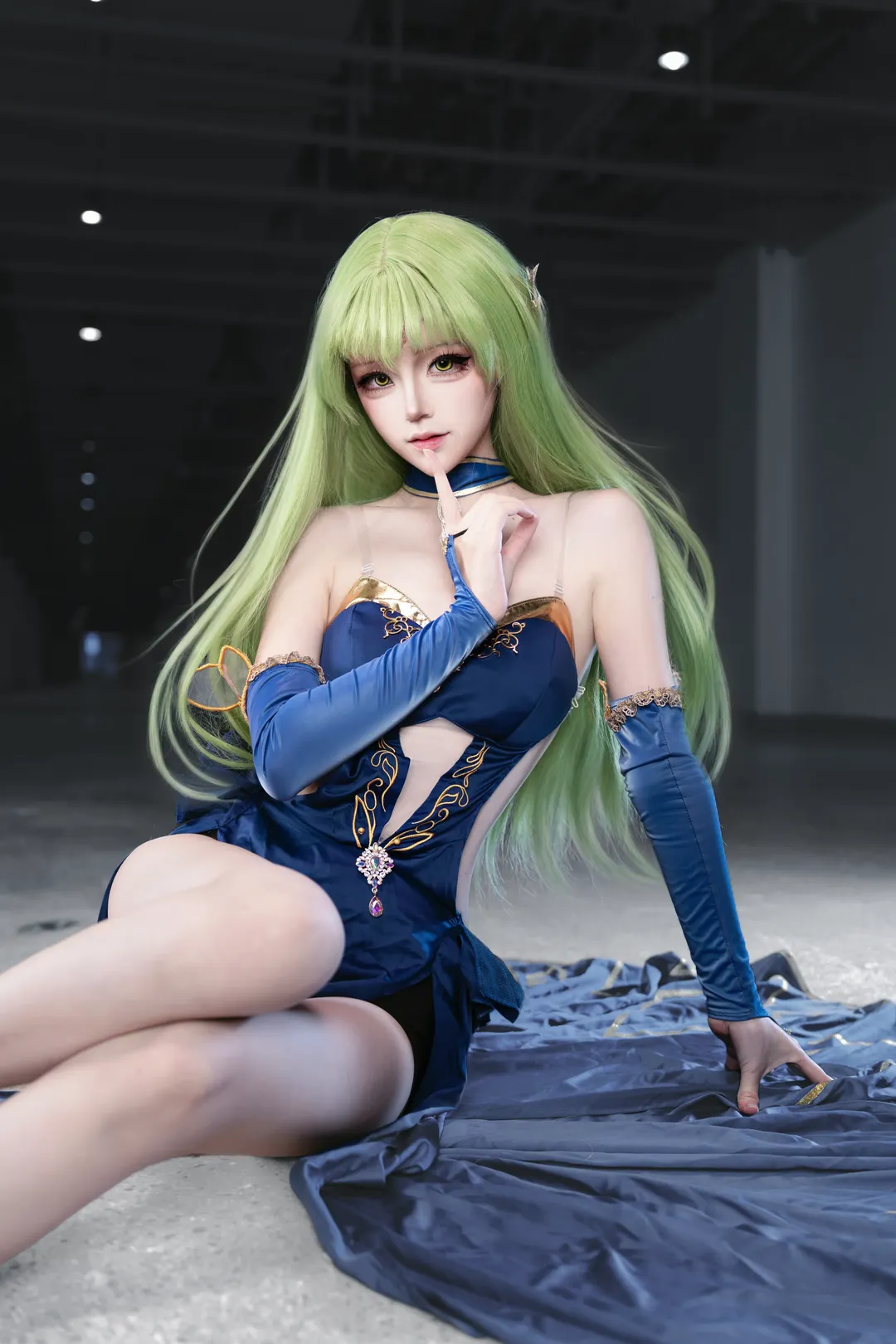 【C.C.cos】反叛的鲁路修暗夜鎏金造型分享 - 第 1 张