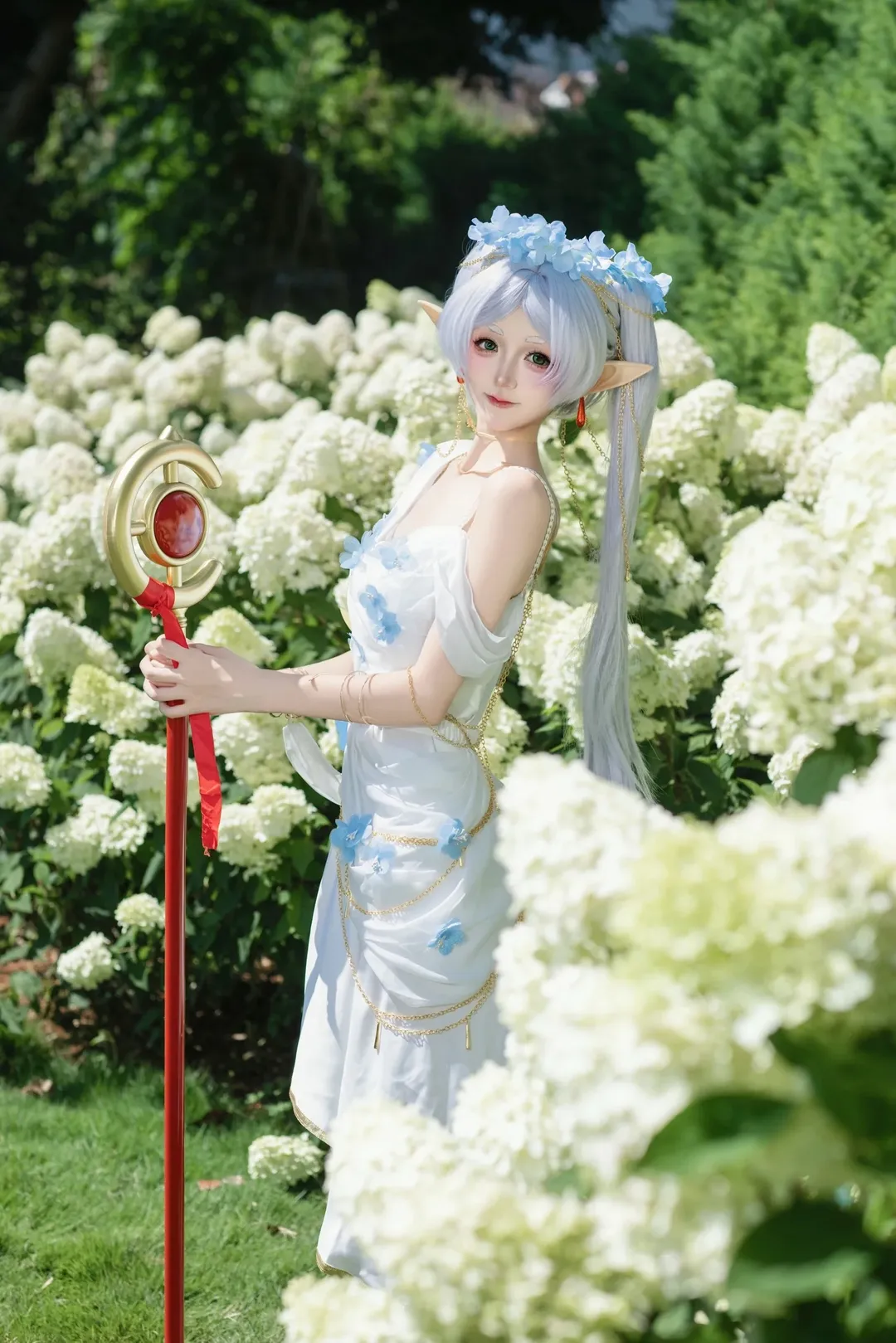 【芙莉蓮cos】葬送的芙莉蓮 神諭少女的白色花海 - 第 5 張
