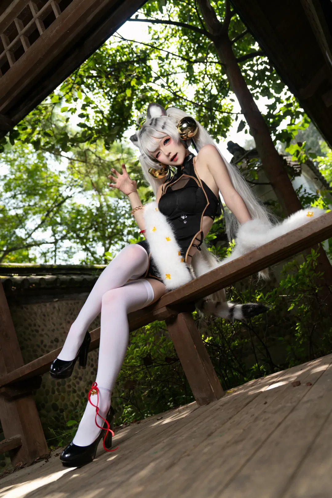 白虎娘cos 山林间的虎啸生风 - 第 2 张
