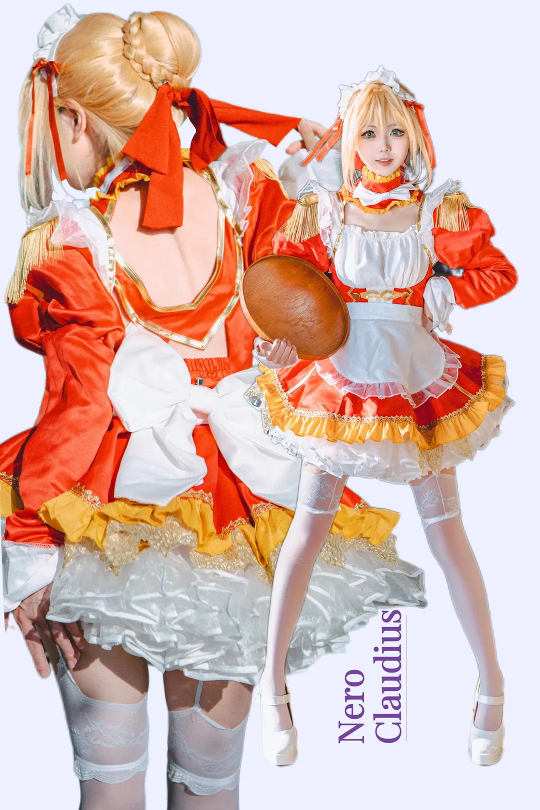 【尼禄cos】FGO尼禄女仆装原画复刻尝试 - 第 1 张