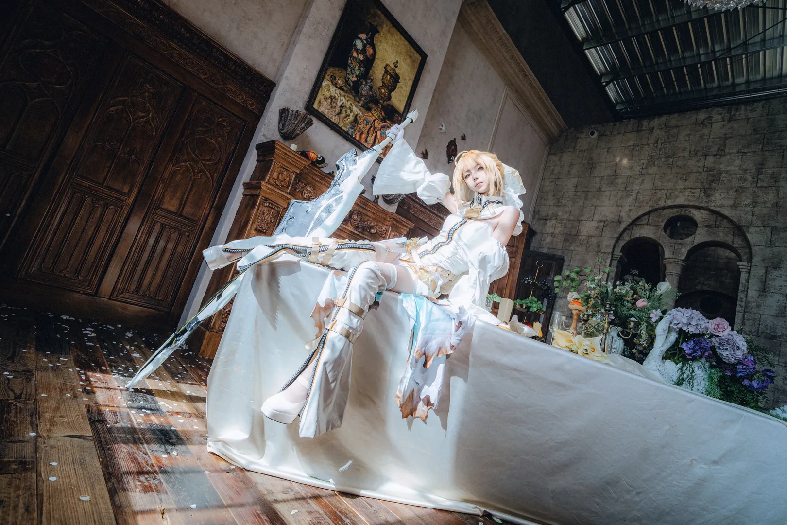【ネロ コスプレ】Fate/Grand Order ネロ・ブライドの華麗な登場 - 2 枚目