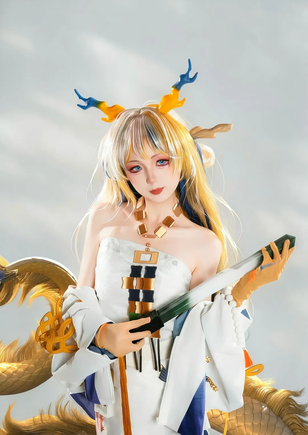 【黍cos】明日方舟岁家干员黍的场照分享