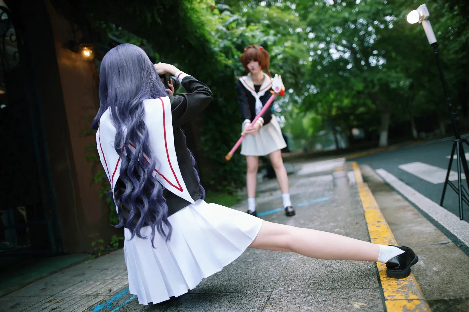 【小樱cos】魔卡少女樱双人正片，与知世的贴贴日常 - 第 15 张