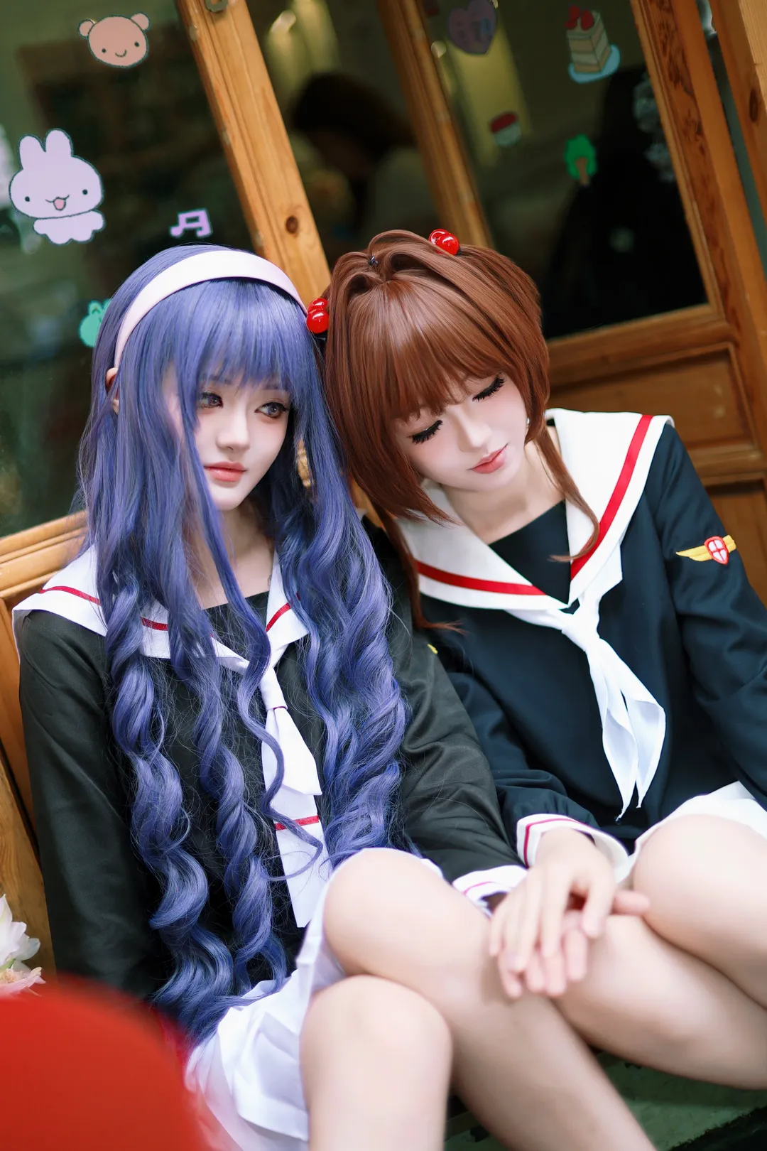 【小樱cos】魔卡少女樱双人正片，与知世的贴贴日常 - 第 4 张