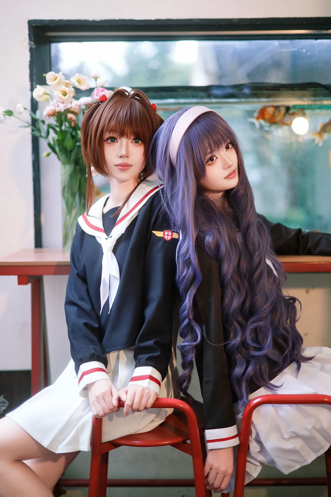 【小樱cos】魔卡少女樱双人正片，与知世的贴贴日常 - 第 7 张