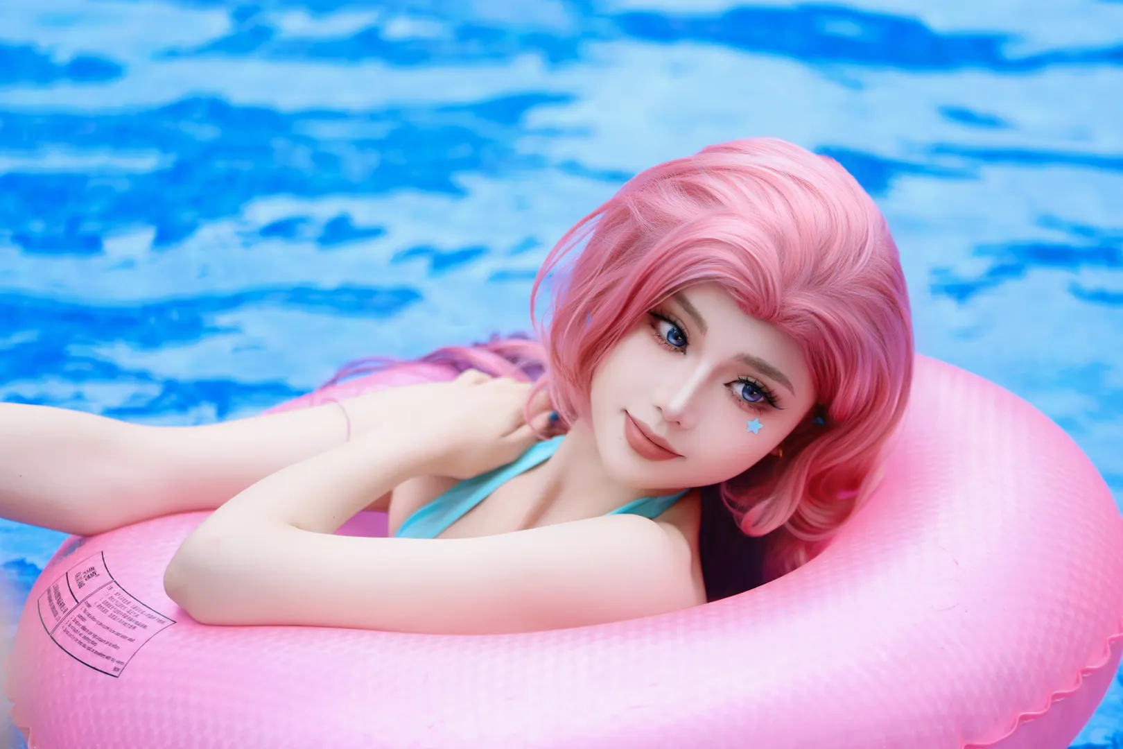 【萨勒芬妮cos】南通泳池漫展清凉泳装返图 - 第 1 张