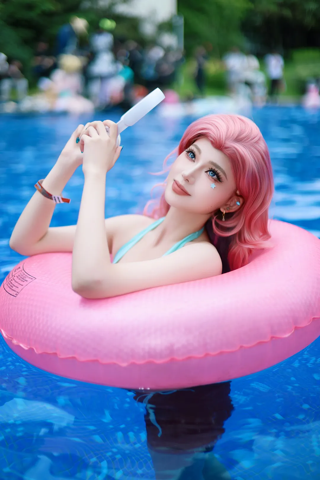 【萨勒芬妮cos】南通泳池漫展清凉泳装返图 - 第 5 张