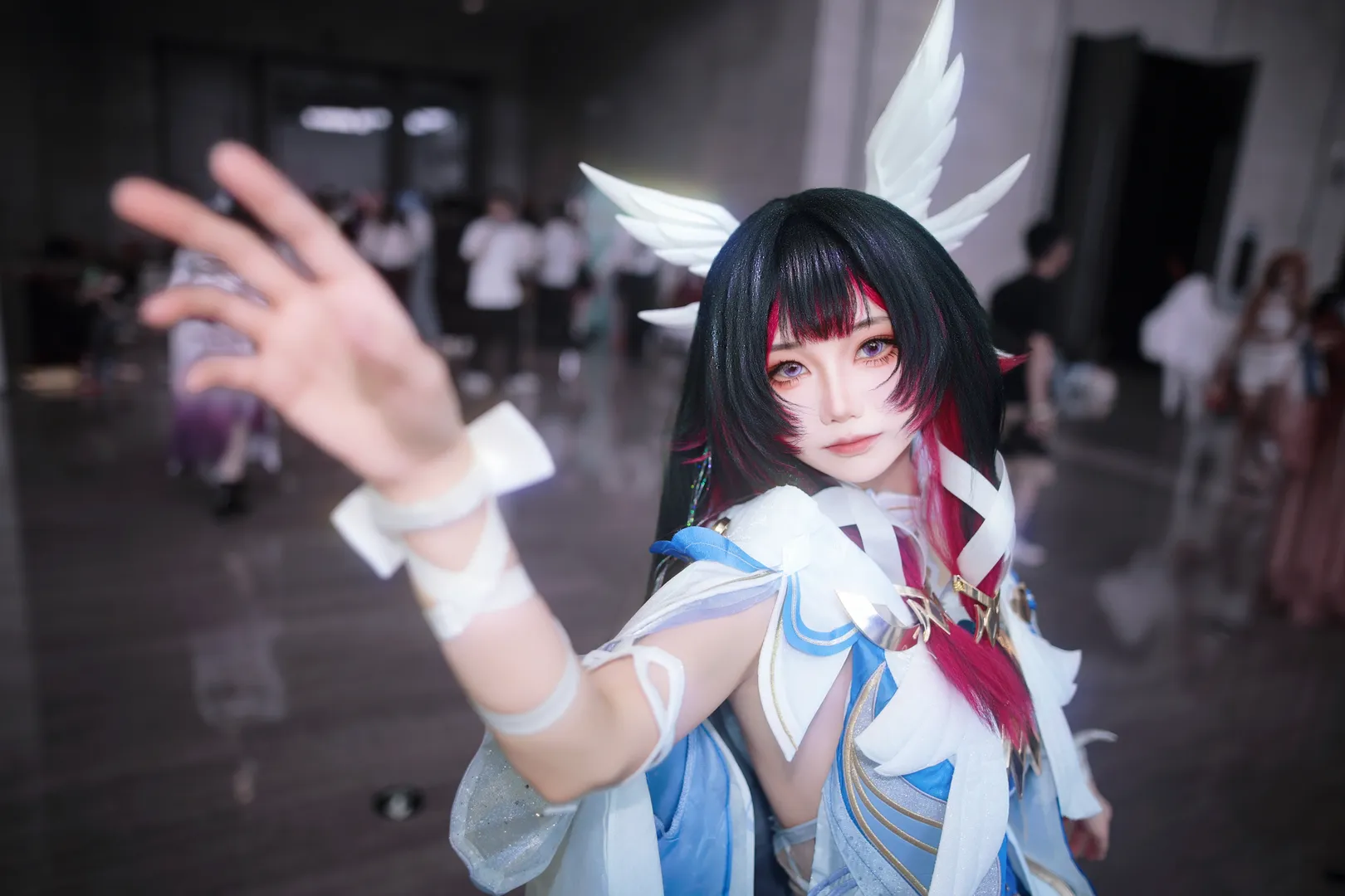 【哥倫比婭cos】月光如絲，何以歸鄉——原神南通漫展場照 - 第 1 張
