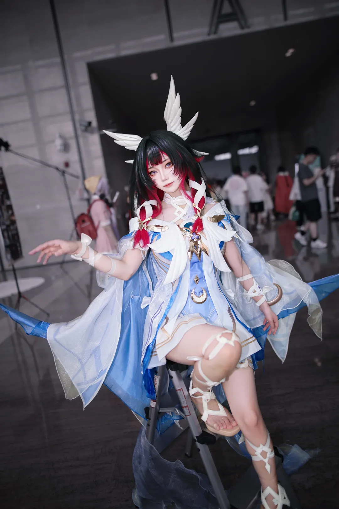 【哥倫比婭cos】月光如絲，何以歸鄉——原神南通漫展場照 - 第 6 張