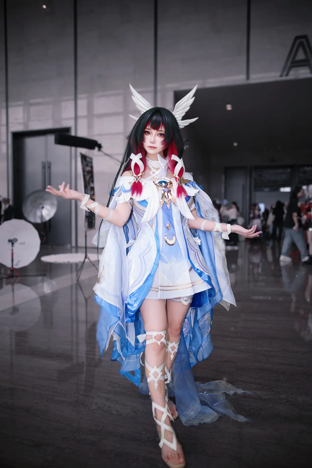 【哥倫比婭cos】月光如絲，何以歸鄉——原神南通漫展場照 - 第 7 張
