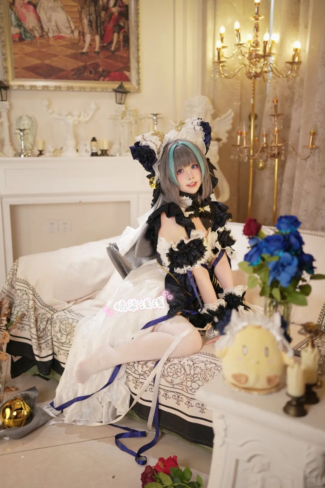 【小柴郡cos】碧蓝航线柴郡的华丽女仆日常 - 第 5 张