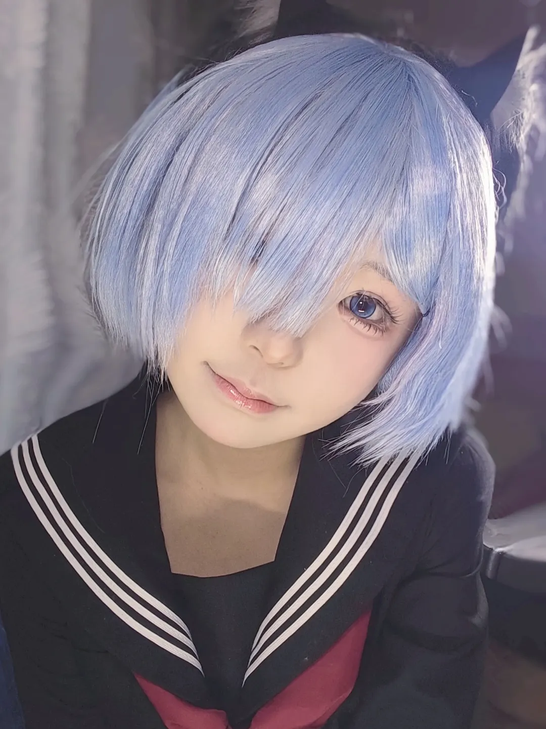 【蕾姆cos】Re:從零開始的異世界生活，藍色水手服的日常 - 第 1 張