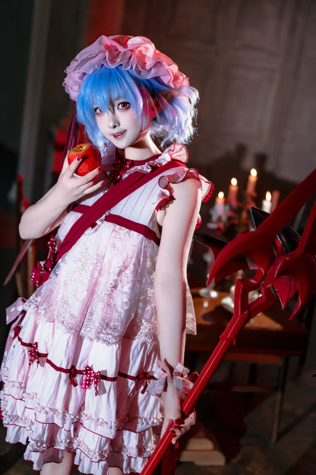 【蕾米莉亞斯卡雷特cos】東方project 永遠鮮紅的幼月 - 第 1 張