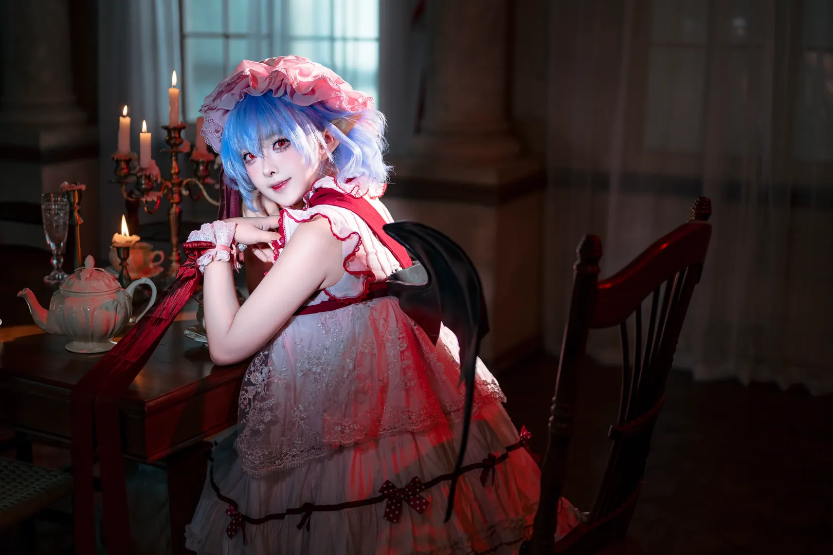【蕾米莉亞斯卡雷特cos】東方project 永遠鮮紅的幼月 - 第 10 張
