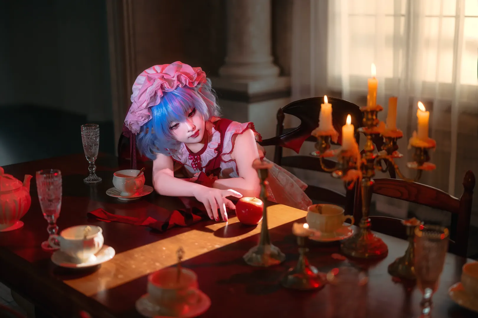 【蕾米莉亞斯卡雷特cos】東方project 永遠鮮紅的幼月 - 第 15 張