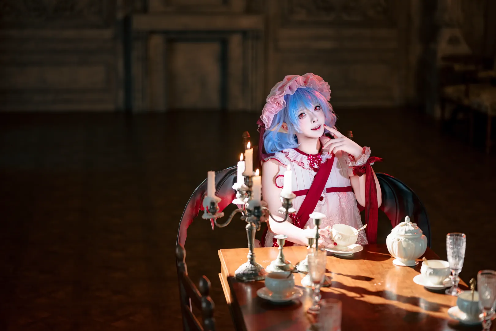 【蕾米莉亞斯卡雷特cos】東方project 永遠鮮紅的幼月 - 第 3 張